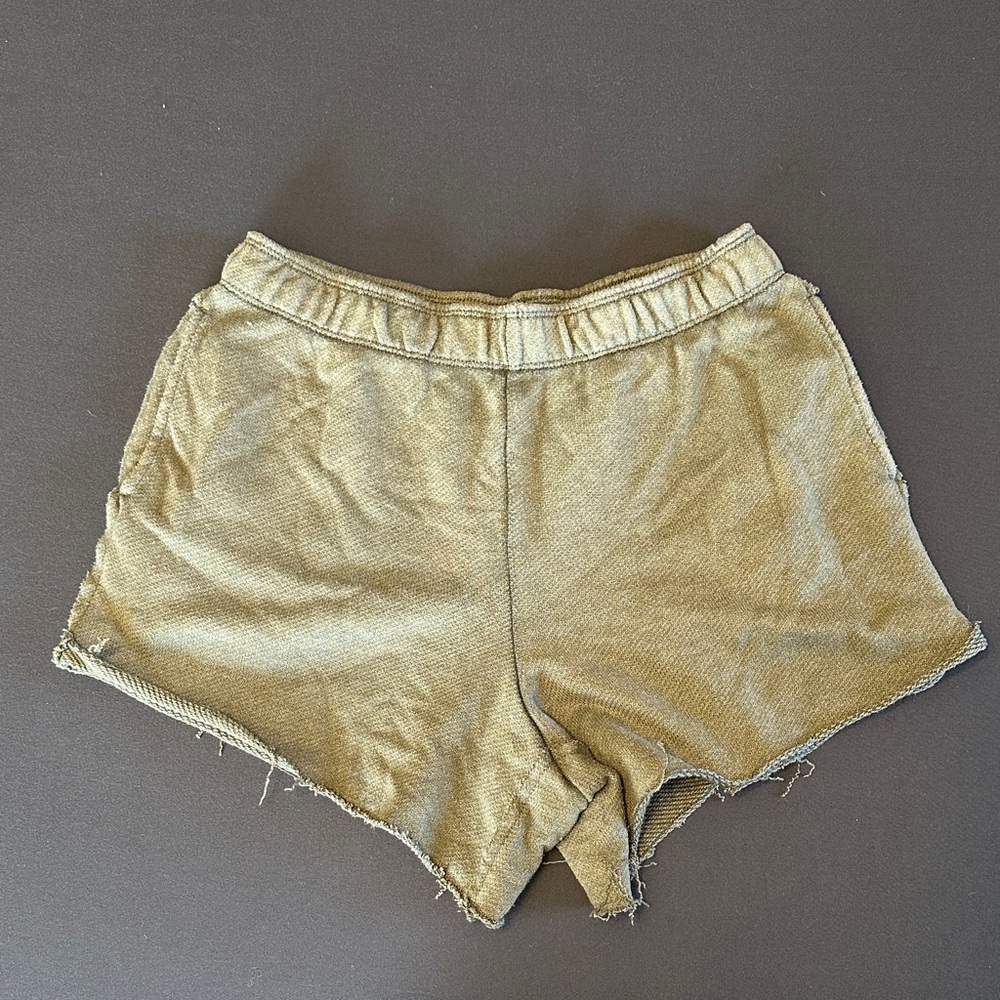 Arie Army Green Lounge Shorts